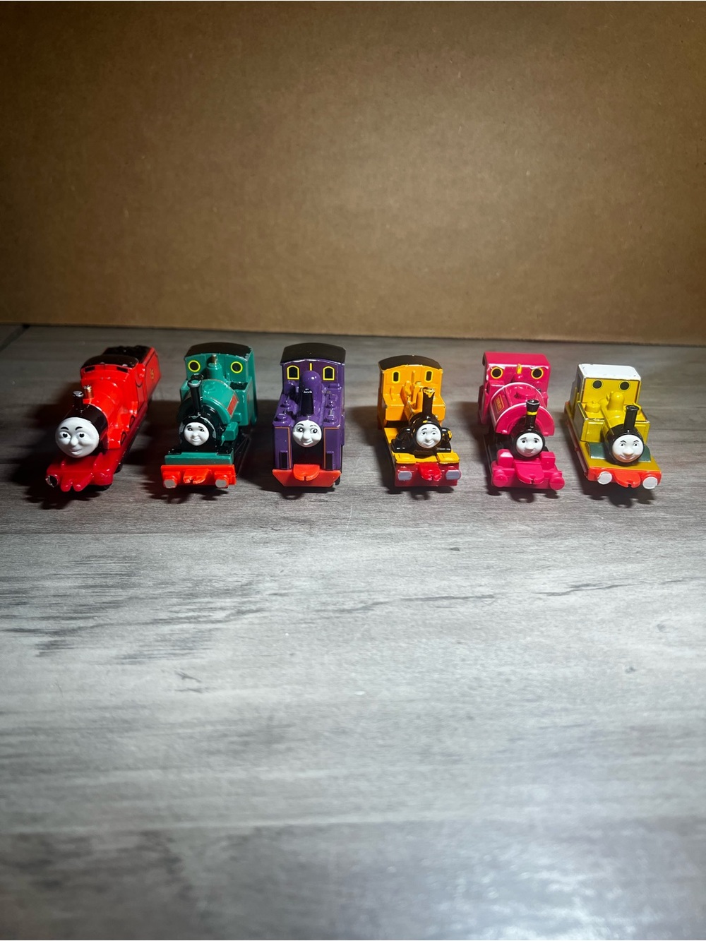 Lot of 6- Vintage 1987 through 1997 Thomas the Tank Engine & Friends Ertl